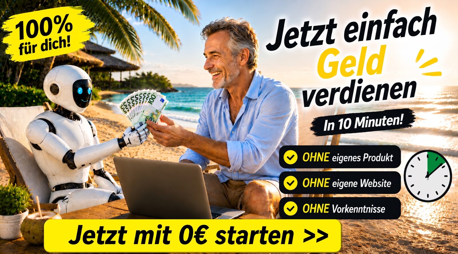 Profitiere von KI - In 10 Minuten!